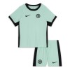 Officiële Voetbalshirt + Korte Broek Chelsea Derde 2023-24 - Kids